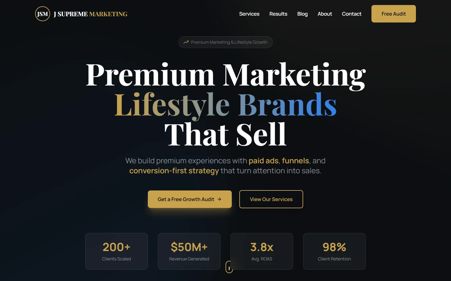 J Supreme — Agency Brand