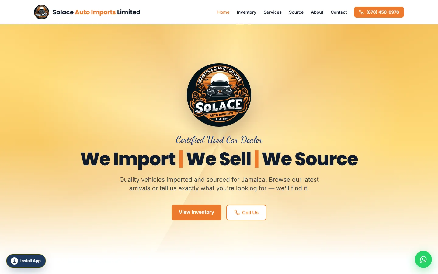 Solace Auto Imports — Automotive