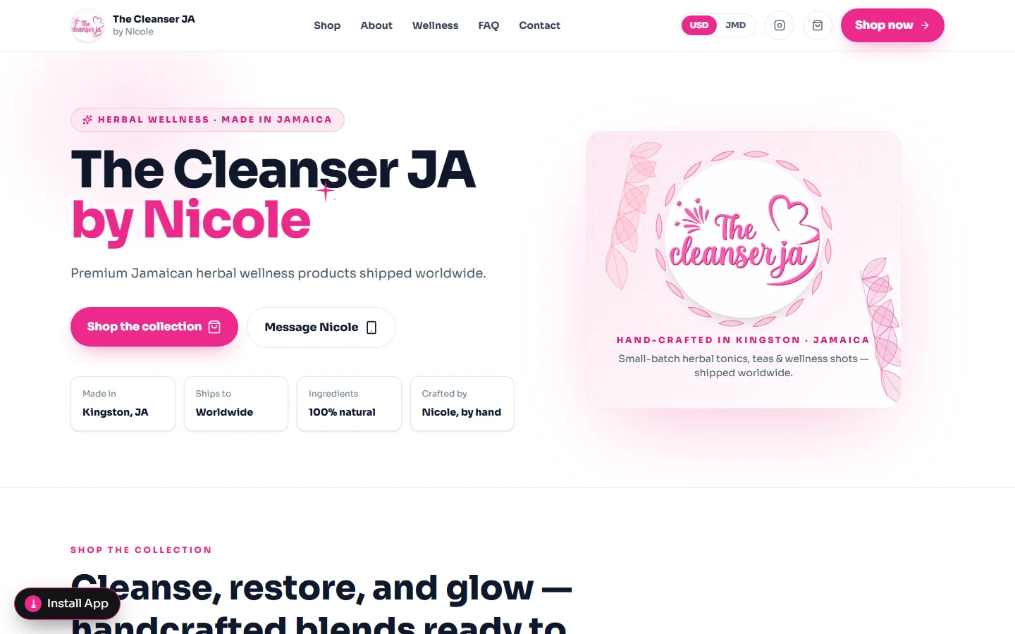 The Cleanser JA — Wellness